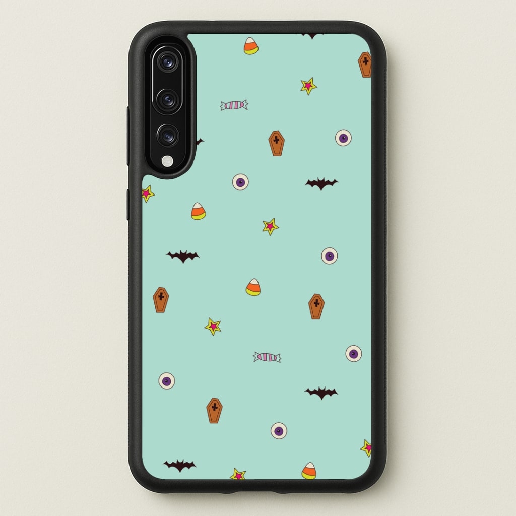 Minature Halloween Cartoons Pattern Huawei P20 Pro Case