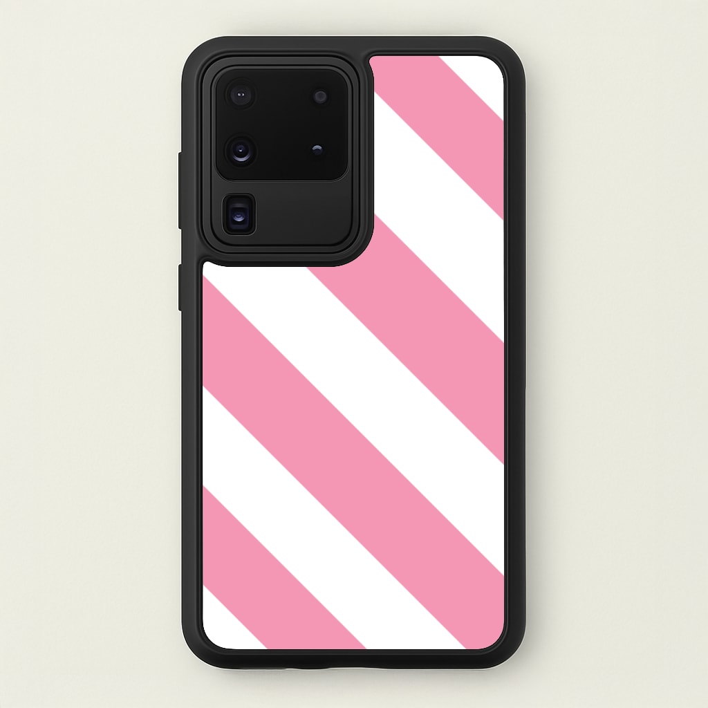 Candy Cane Stripes Galaxy S20 Ultra Case