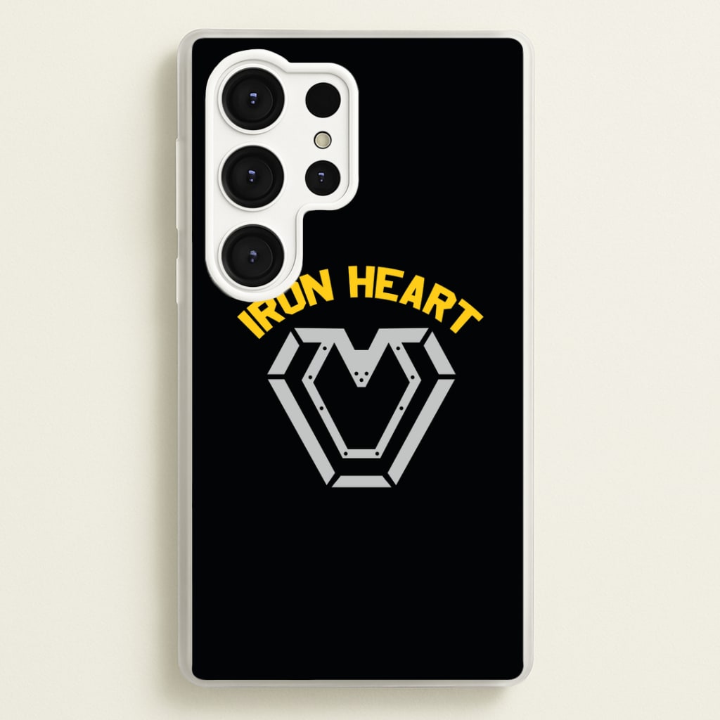 Metal Hero Heart Galaxy S25 Ultra Case