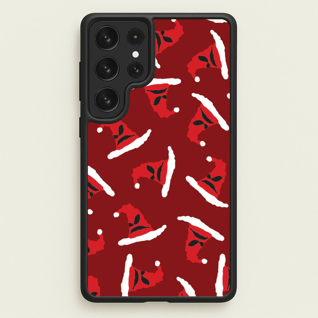 Sorting Christmas Hat Pattern Galaxy S22 Ultra Case