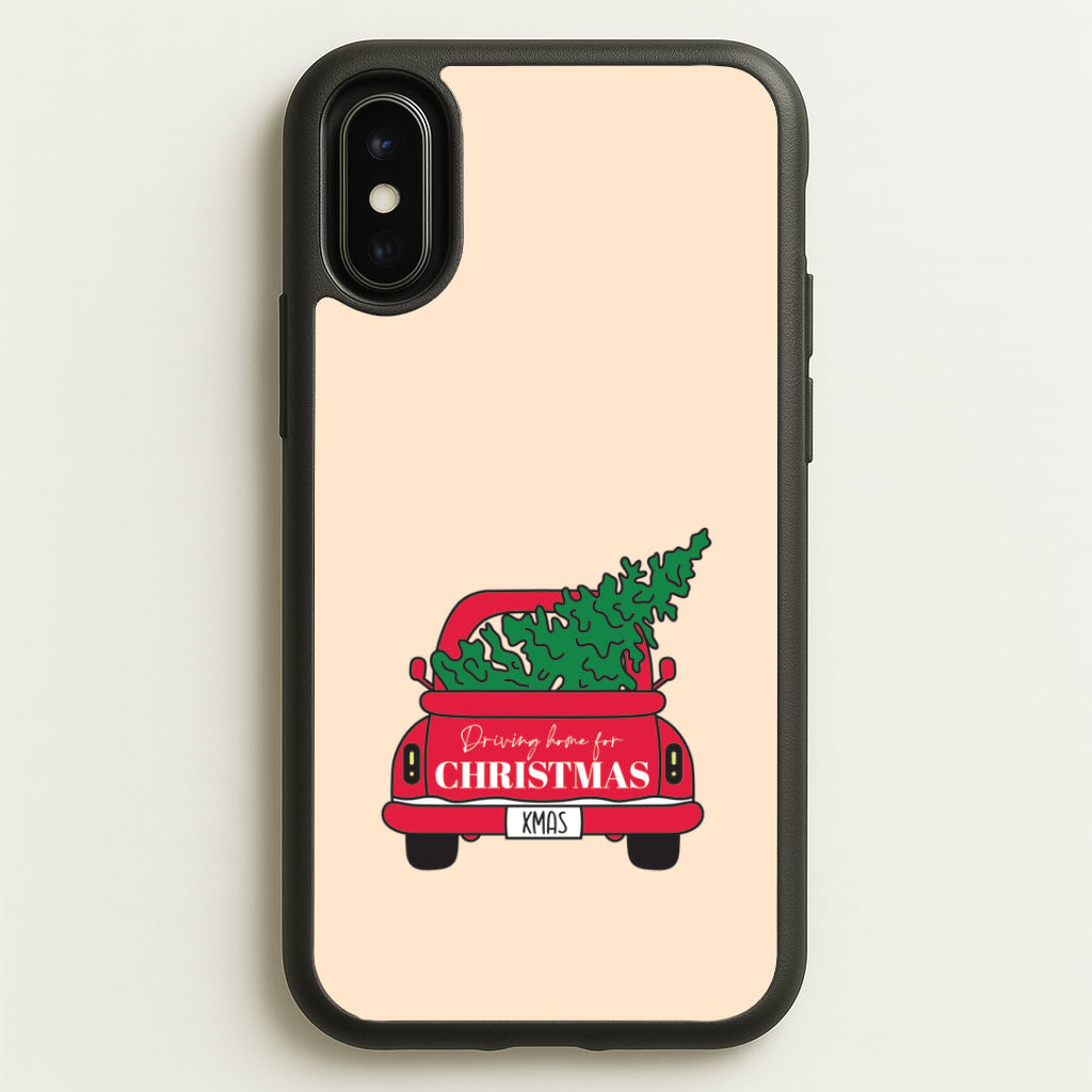 Driving Home For Christmas Truck iPhone X / XS Case