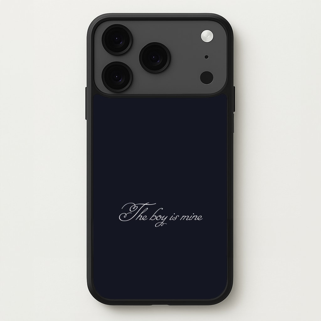 The Boy Is Mine iPhone 17 Pro Case