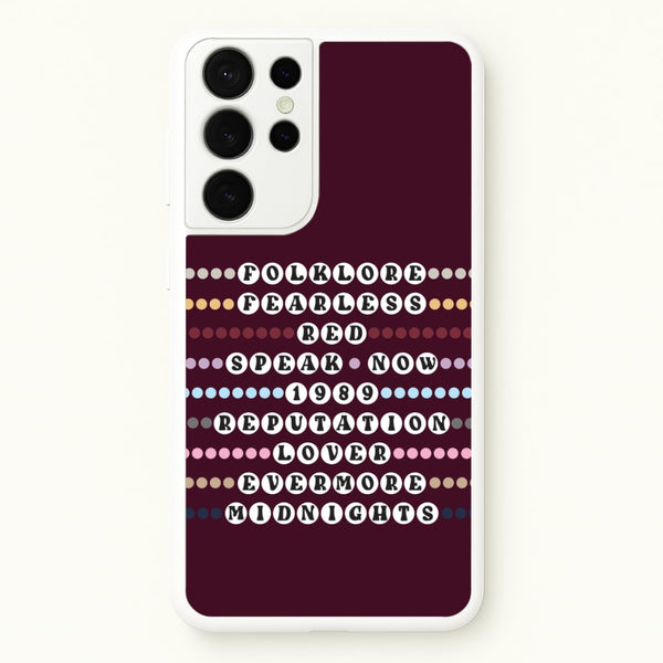 Concert Bracelets Galaxy S21 Ultra Case