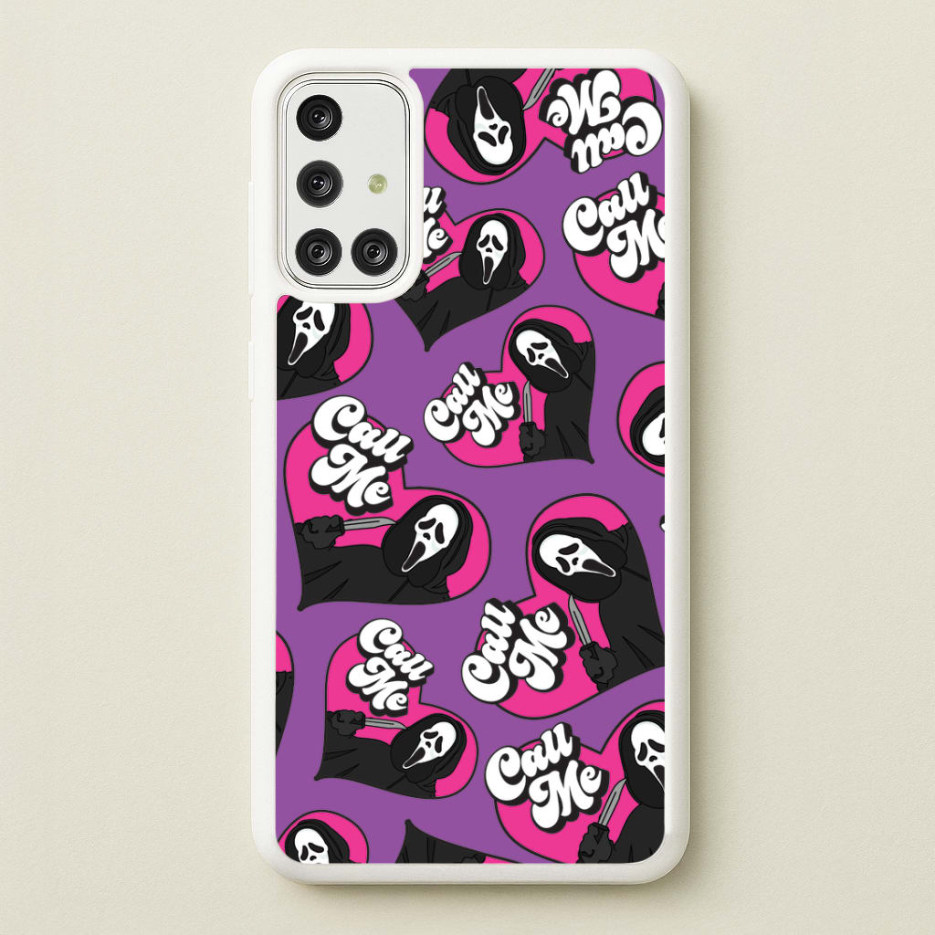 Call Me Heart Pattern Galaxy A71 Case