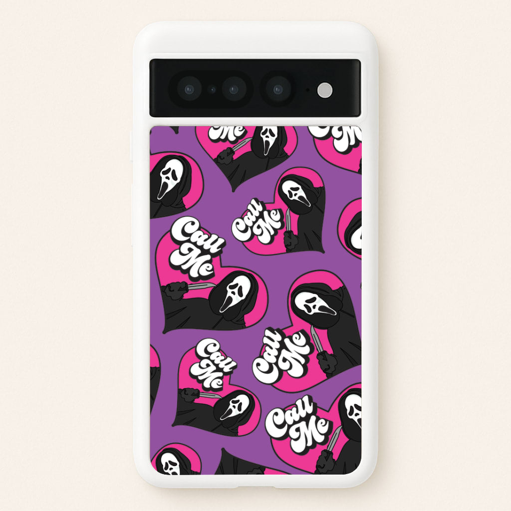 Call Me Heart Pattern Google Pixel 7 Pro Case