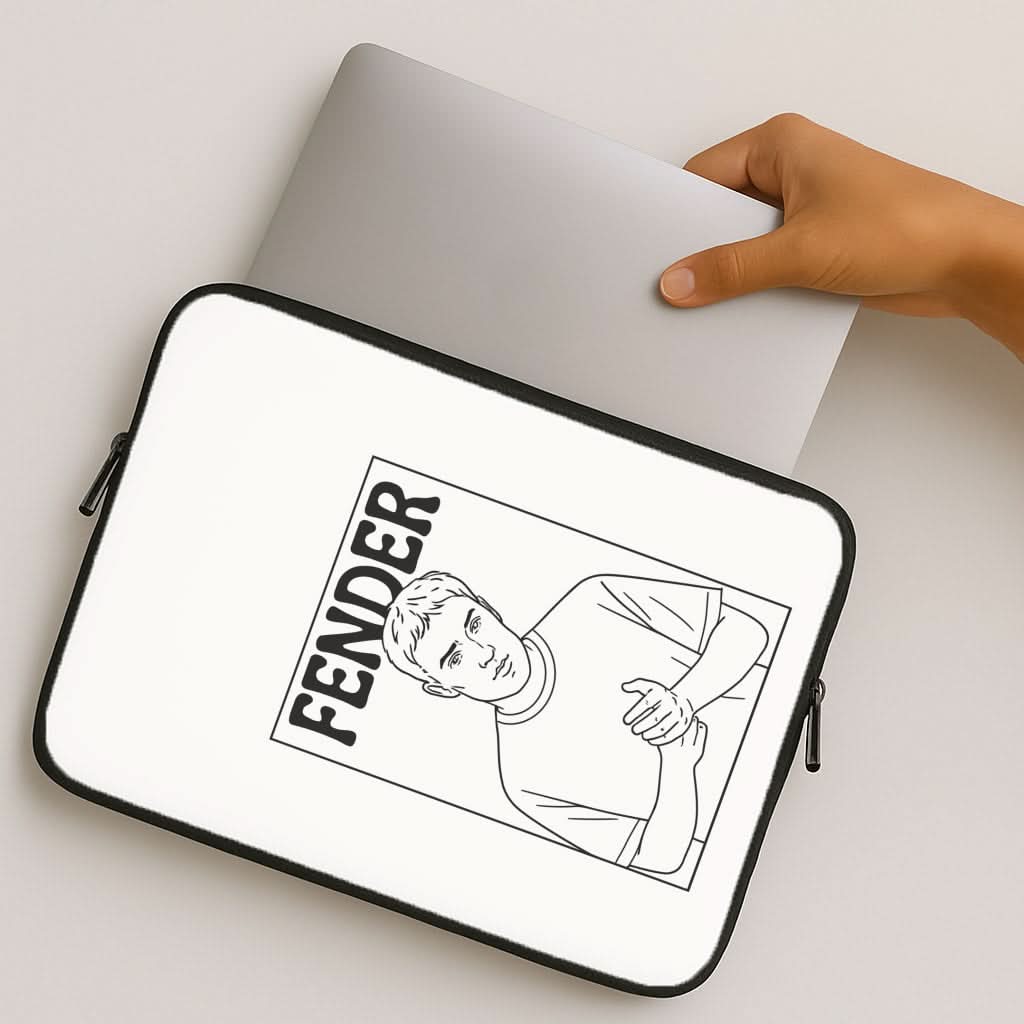 Fender Outline MacBook Cover
