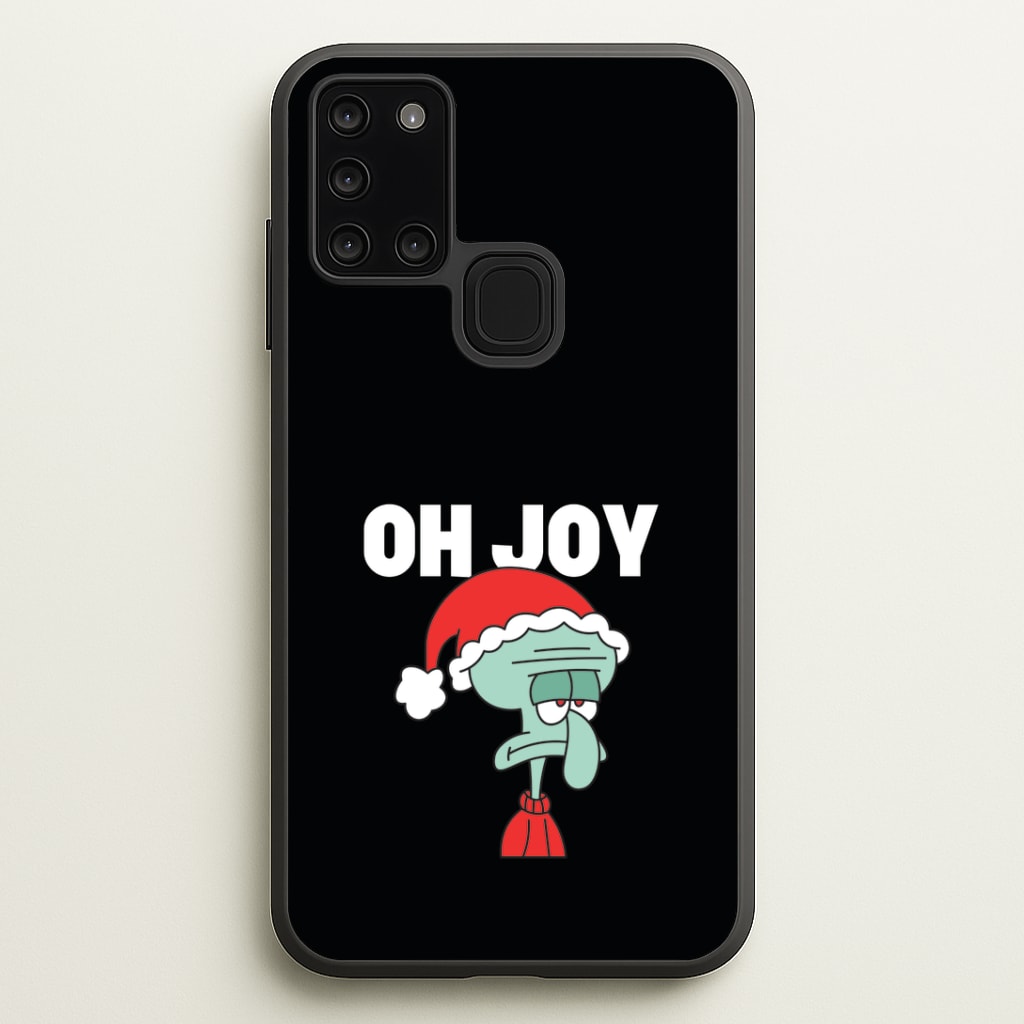 Oh Joy Cartoon Squid Galaxy A21s Case
