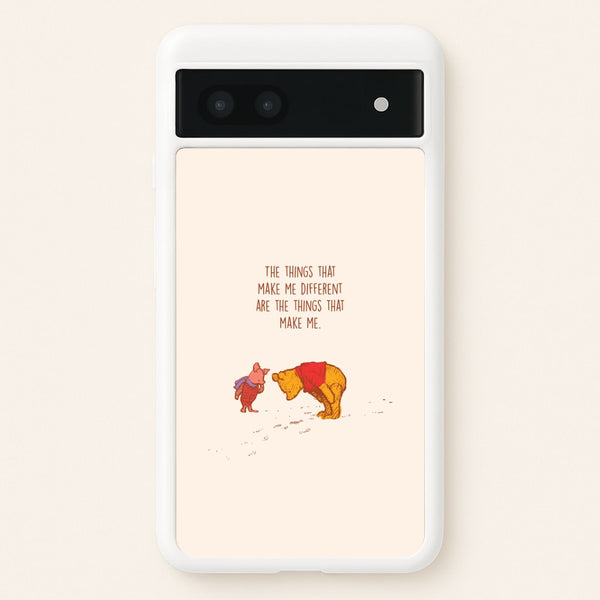 The Things That Make Me Different Google Pixel 7a Case