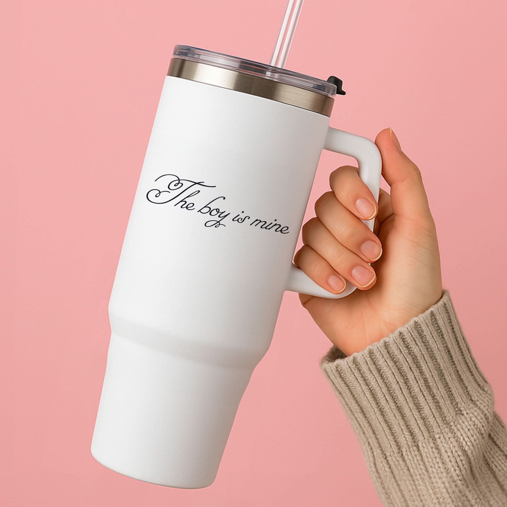 The Boy Is Mine Tumbler
