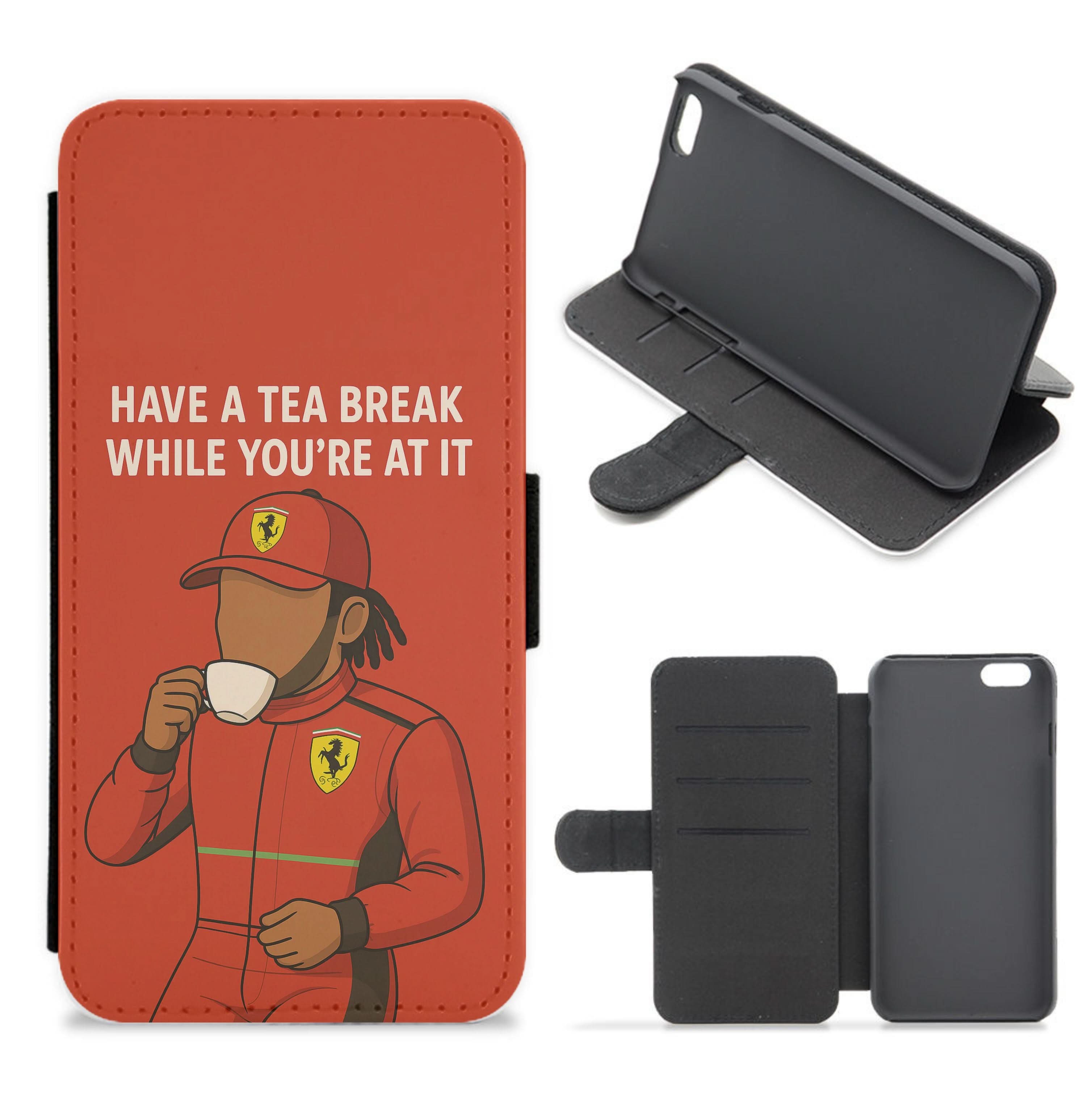 Hamilton's Tea Break Flip / Wallet Phone Case