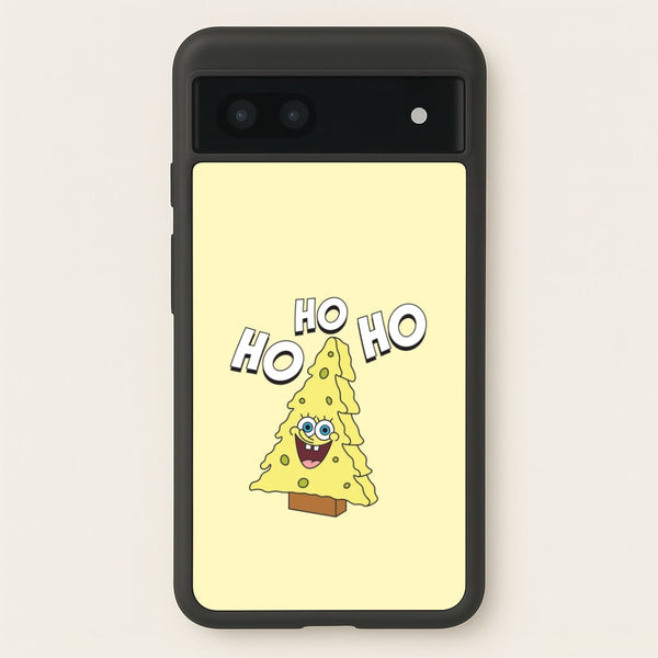 Christmas Tree Cartoon Sponge Google Pixel 7a Case