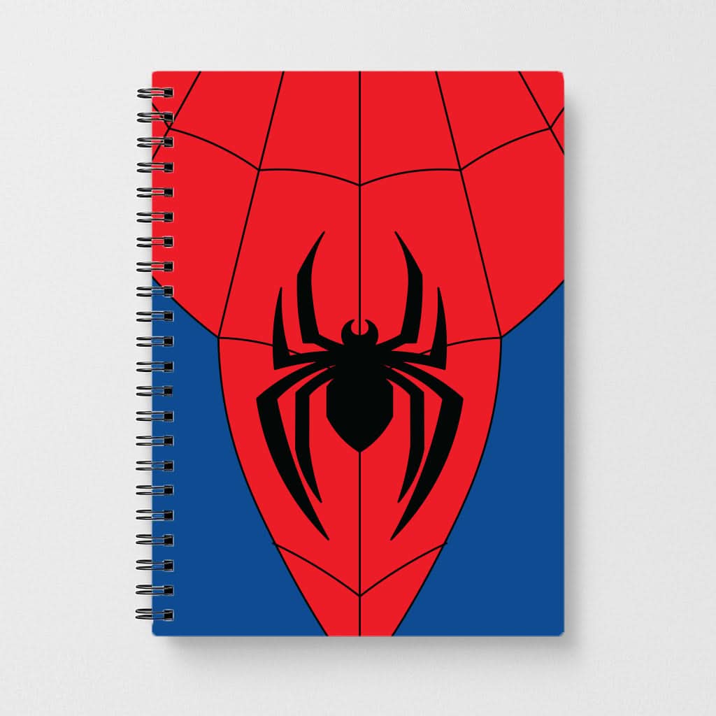 Red And Blue Spider Costume Notebook