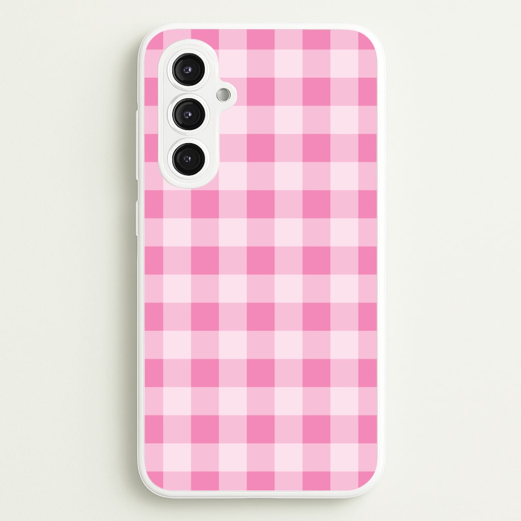 Strawberry Gingham Galaxy S23FE Case