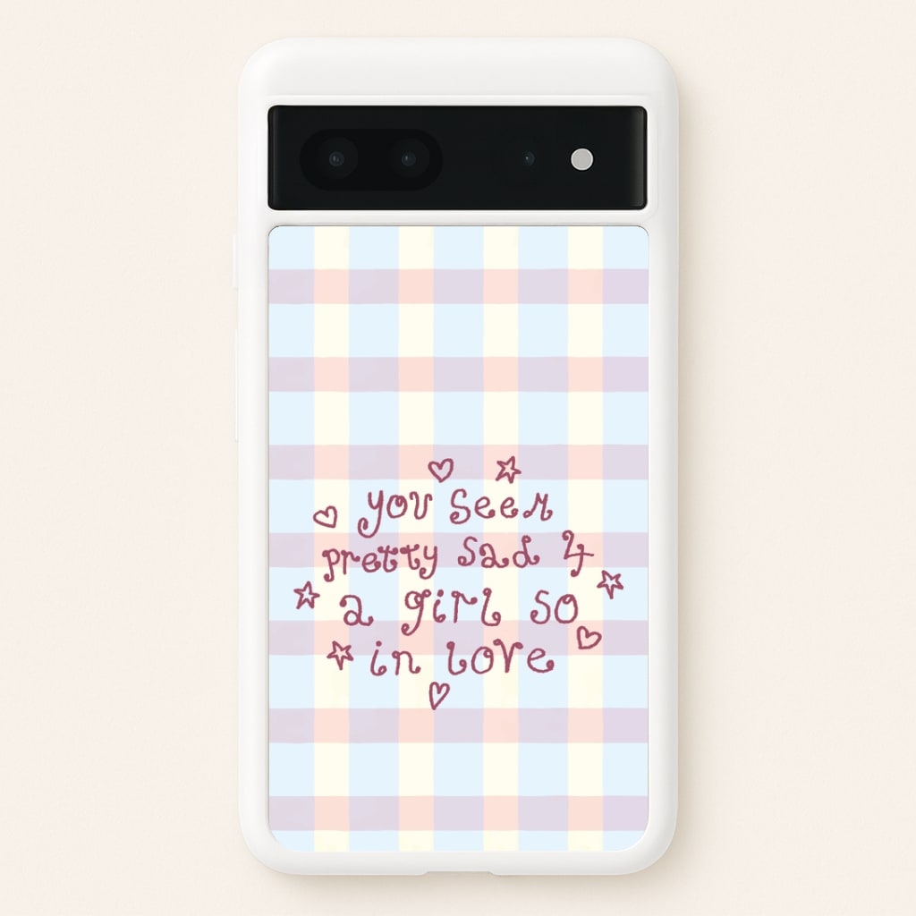 Dreamy Plaid Google Pixel 7 Case