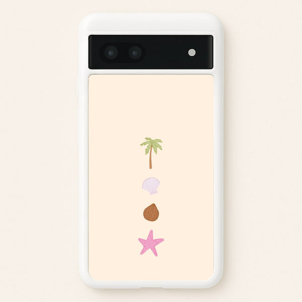 Seaside Stack Google Pixel 7a Case
