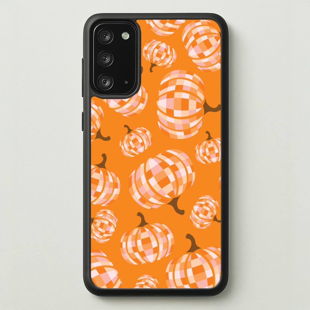 Disco Pumpkins Pattern Galaxy Note 20 Case