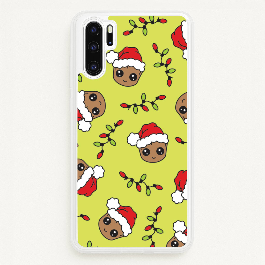 Christmas Tree Hero Pattern Huawei P30 Pro Case