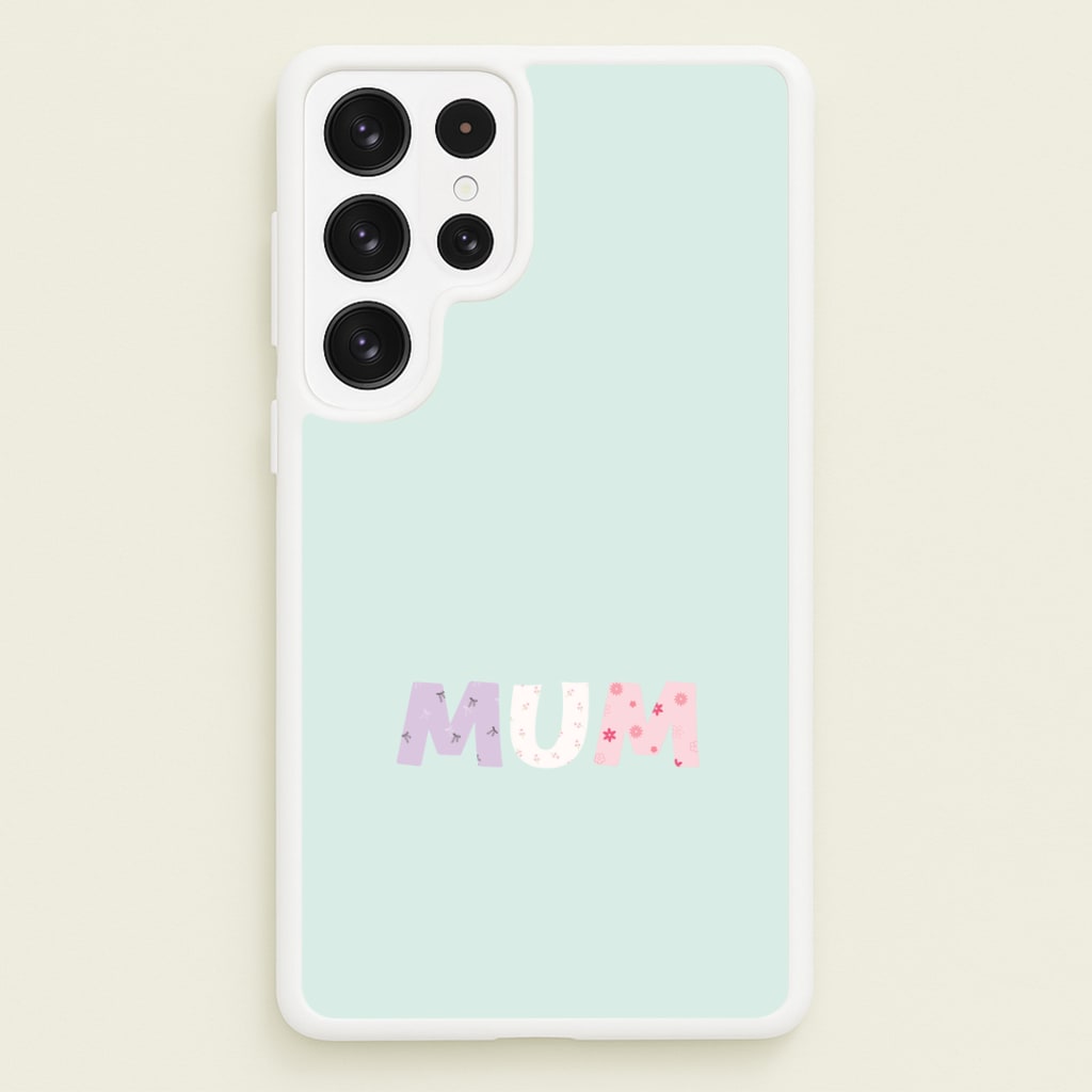 Mum Patchwork Galaxy S23 Ultra Case