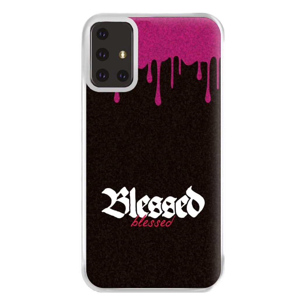Glitter Blessed Galaxy A71 Case