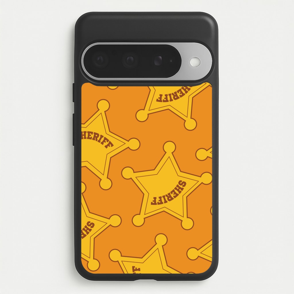 Sheriff Badge Pattern Google Pixel 10 Pro XL Case