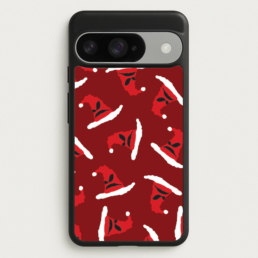 Sorting Christmas Hat Pattern Google Pixel 10 / 10 Pro Case