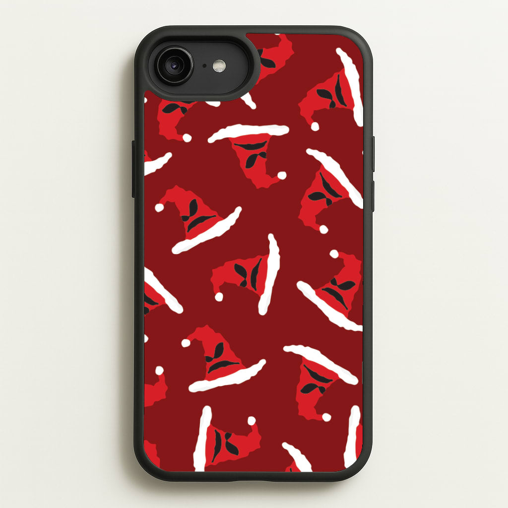 Sorting Christmas Hat Pattern iPhone 6 Plus / 7 Plus / 8 Plus Case