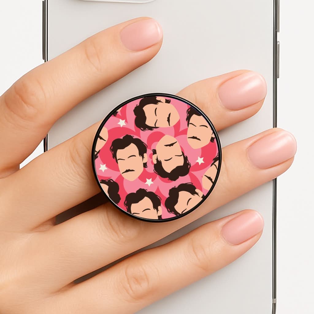 Harry Faceless Pattern Phone Grip