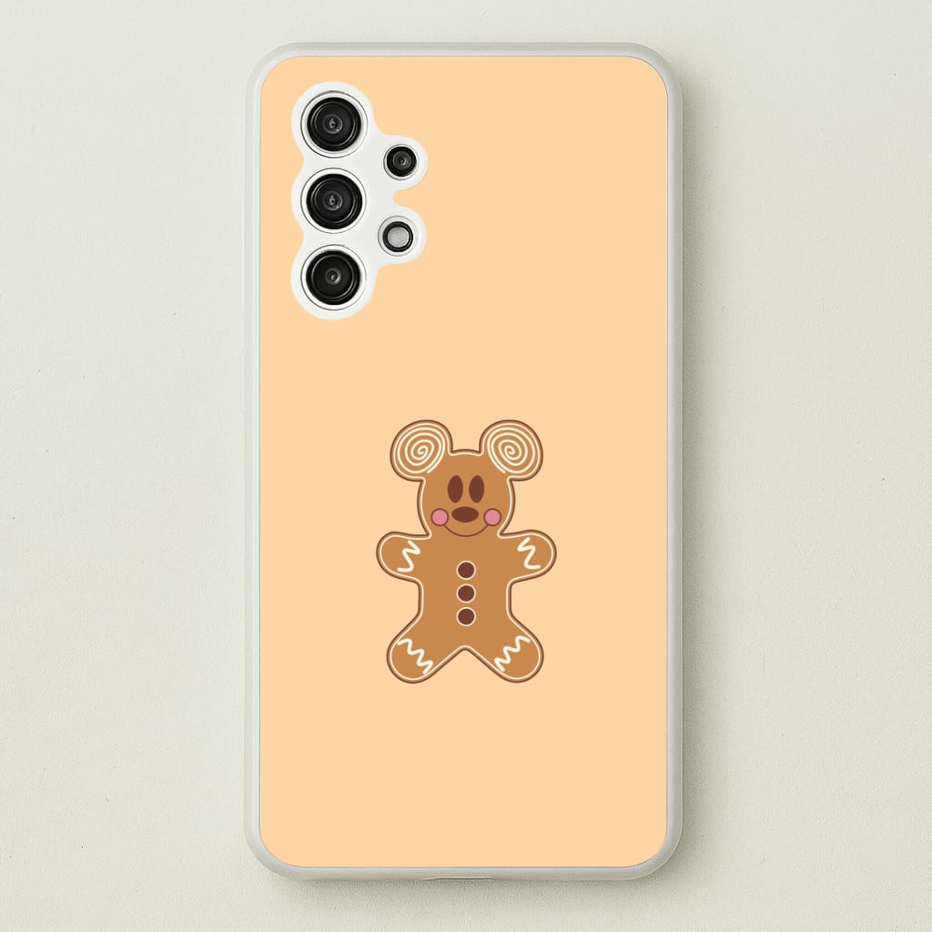 Cartoon Mouse Gingerbread Galaxy A13 Case