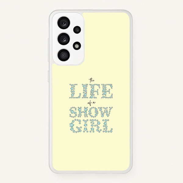 TLOAS Bedazzled Writing Galaxy A53 Case