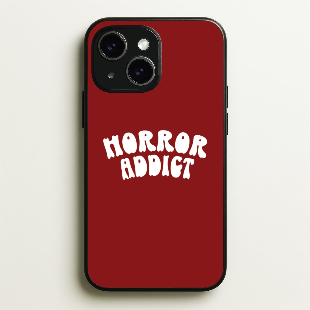 Horror Addict iPhone 15 Case