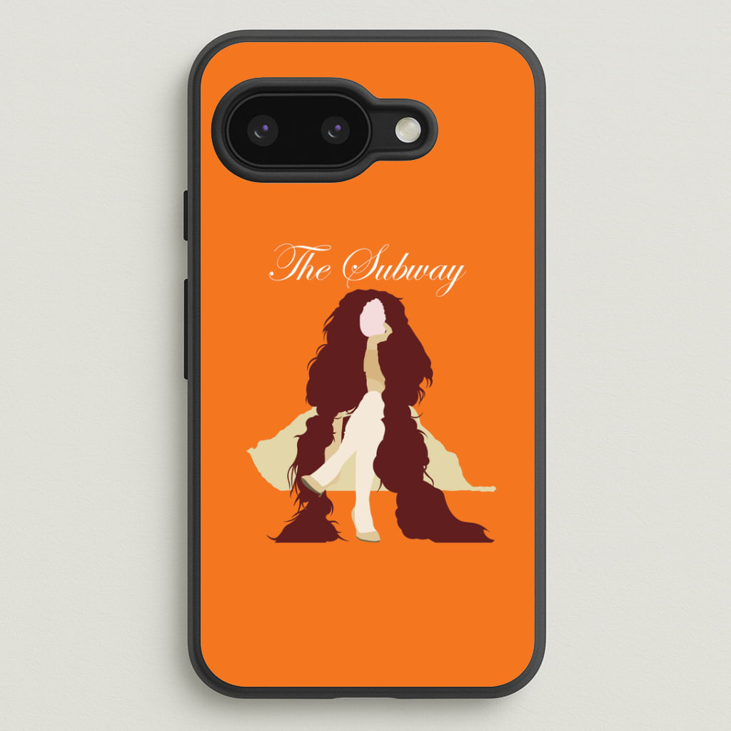Subway Orange Google Pixel 9a Case