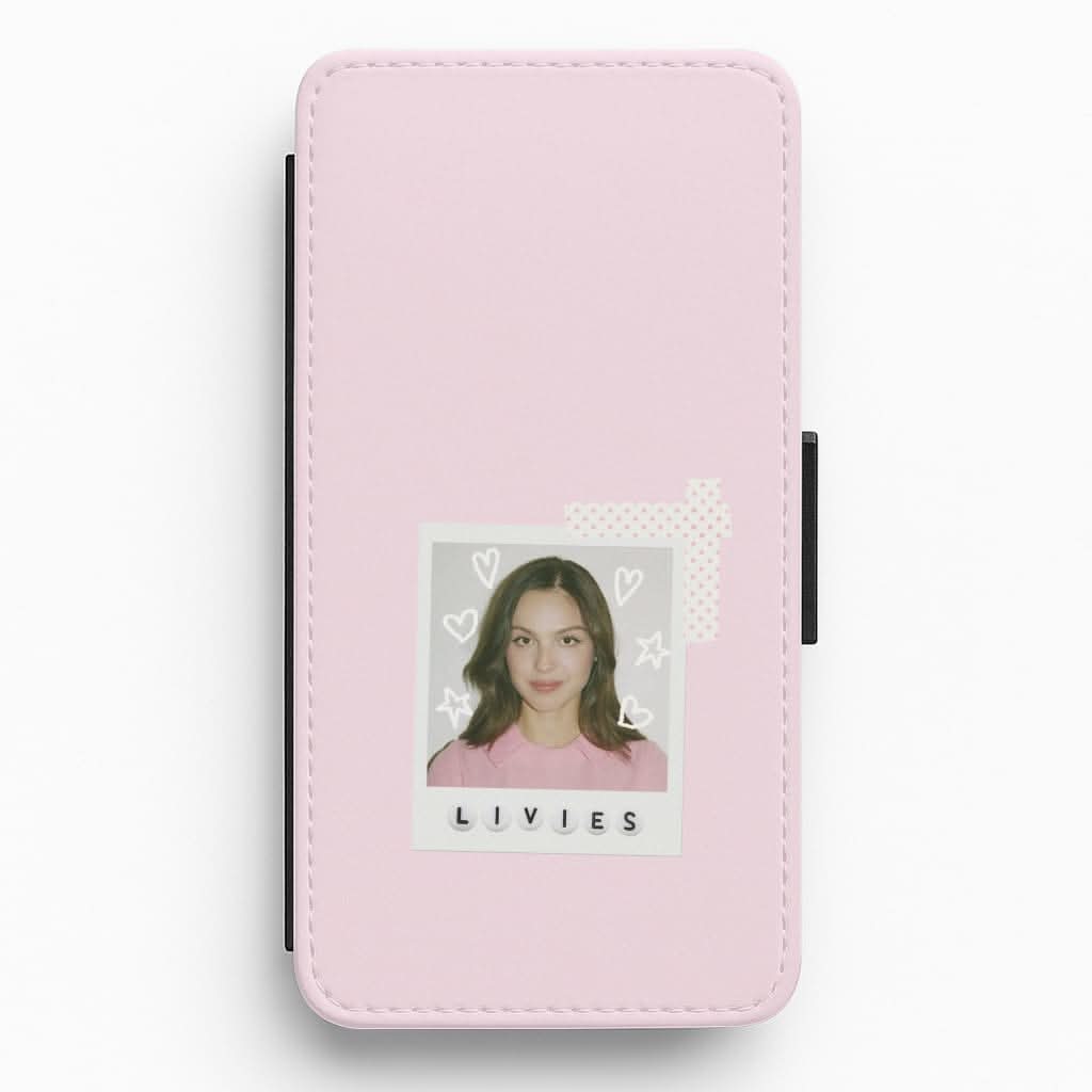 Livies Scrapbook Flip / Wallet Phone Case