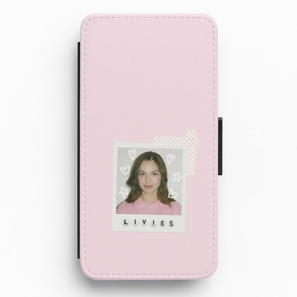 Livies Scrapbook Flip / Wallet Phone Case