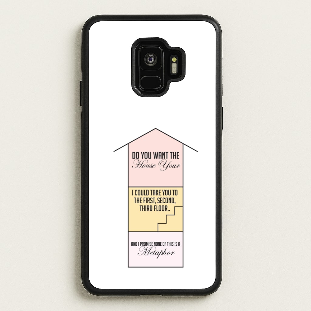 Do You Want The Tour Lyrics Galaxy S9 Case