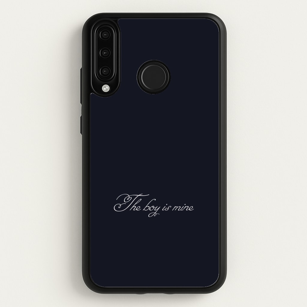 The Boy Is Mine Huawei P30 Lite Case