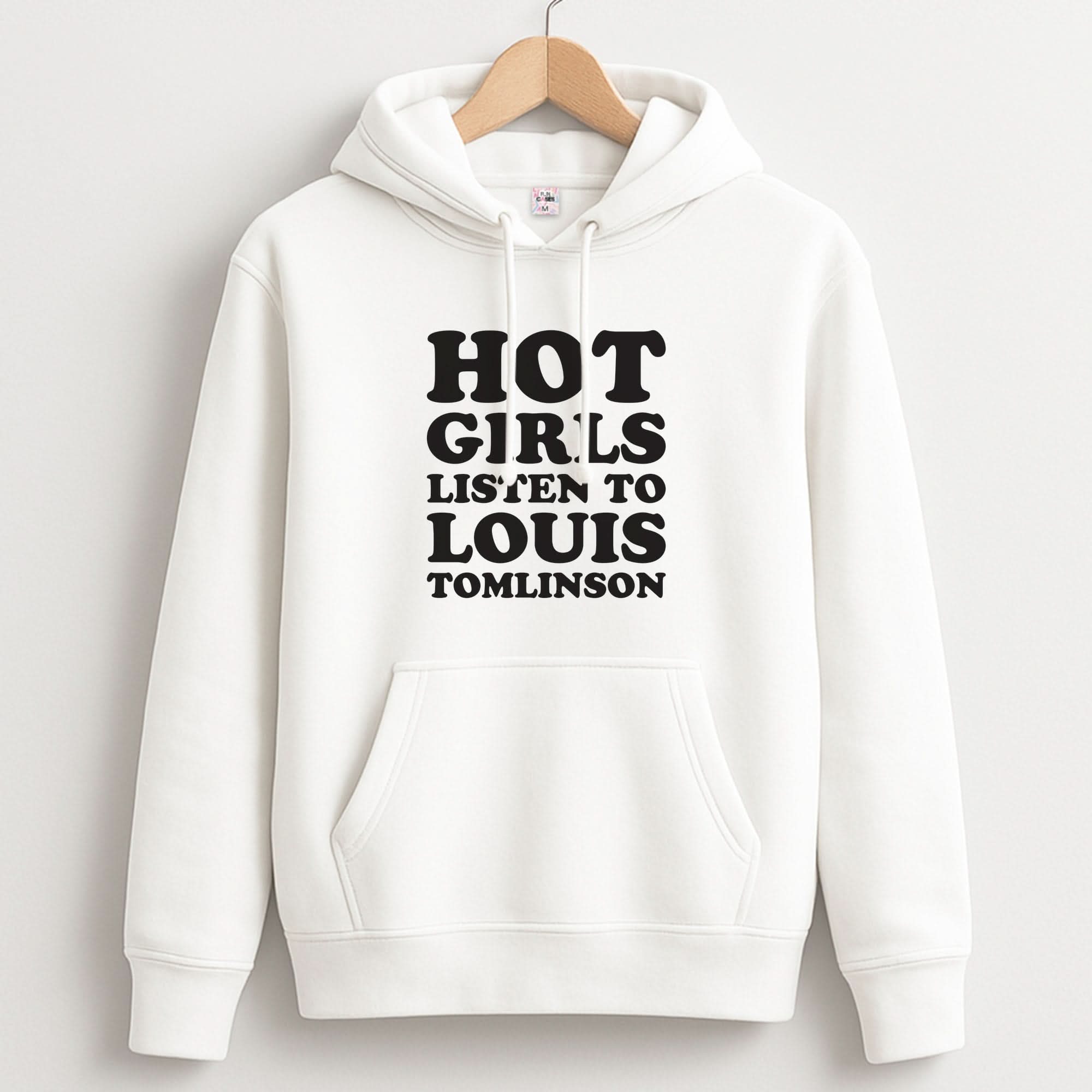 Hot Girls Listen To Louis Unisex Hoodie