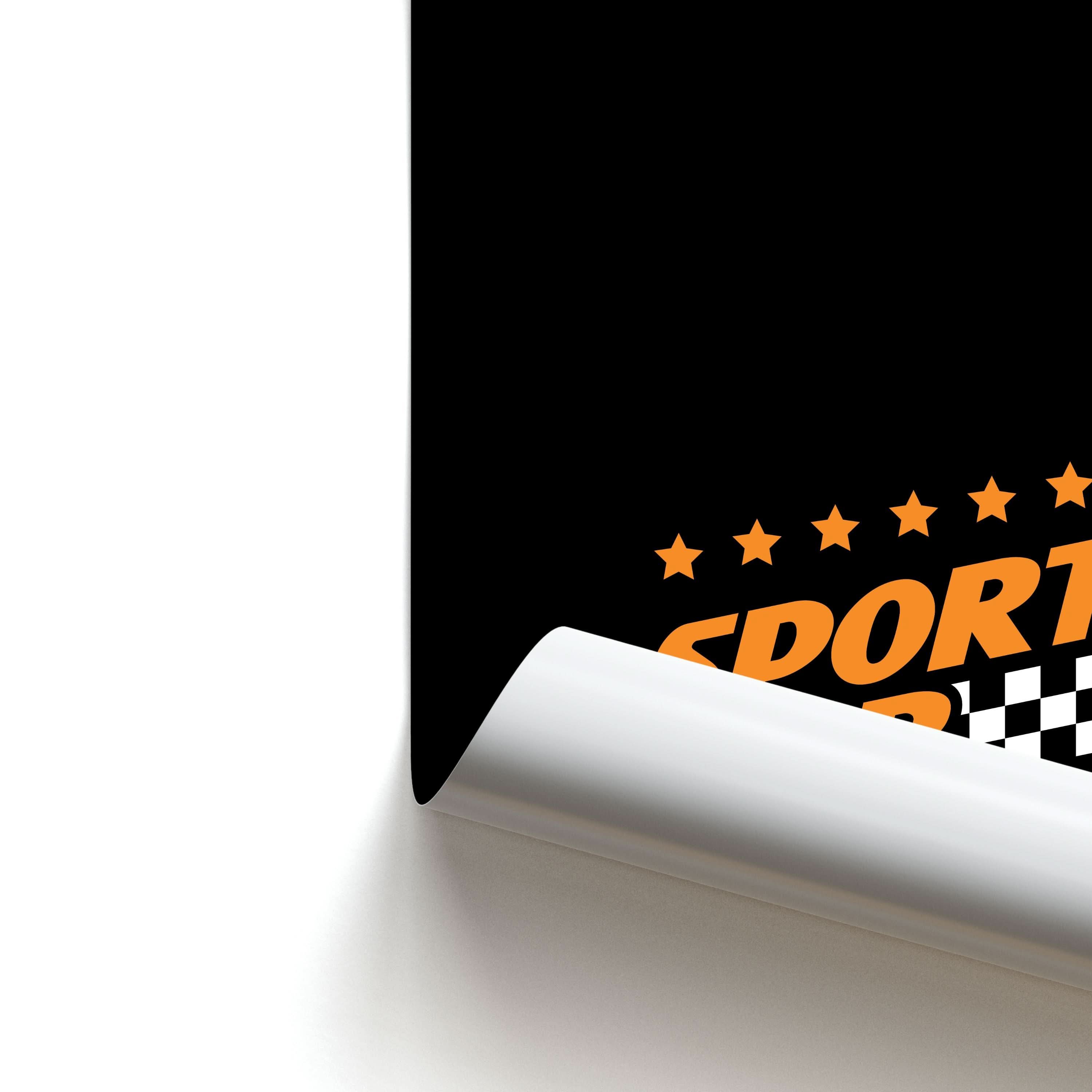 Sports Car Poster