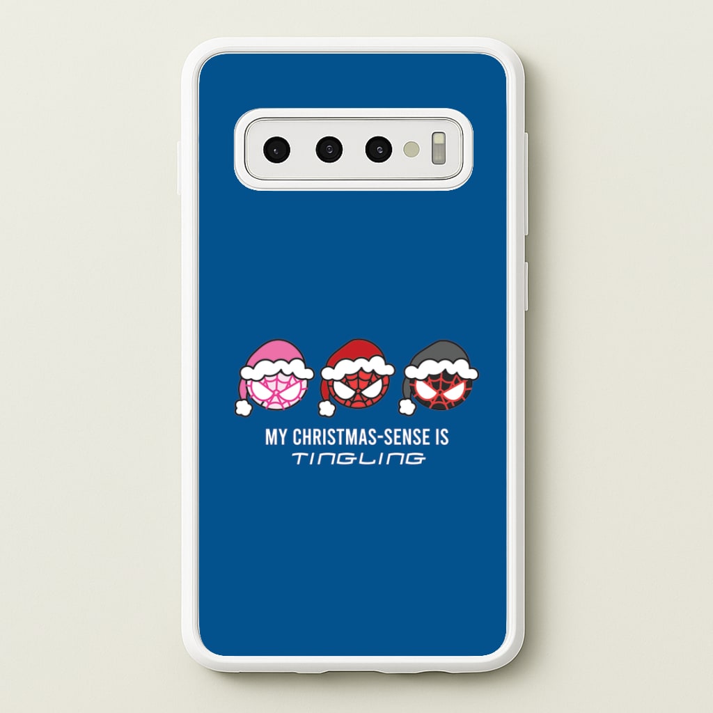 Spider Hero Christmas Sense Galaxy S10 Case