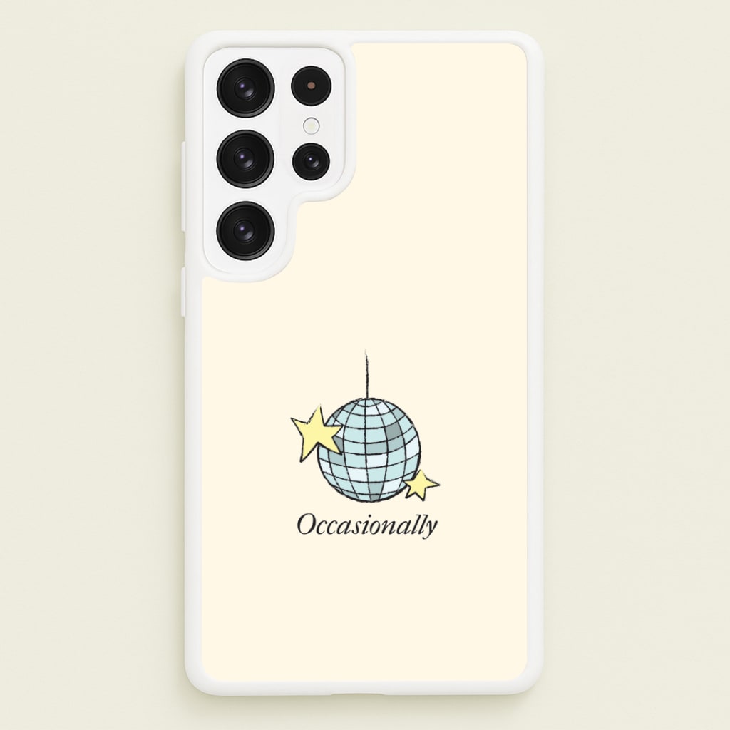 Ocasionally Discoball Galaxy S22 Ultra Case