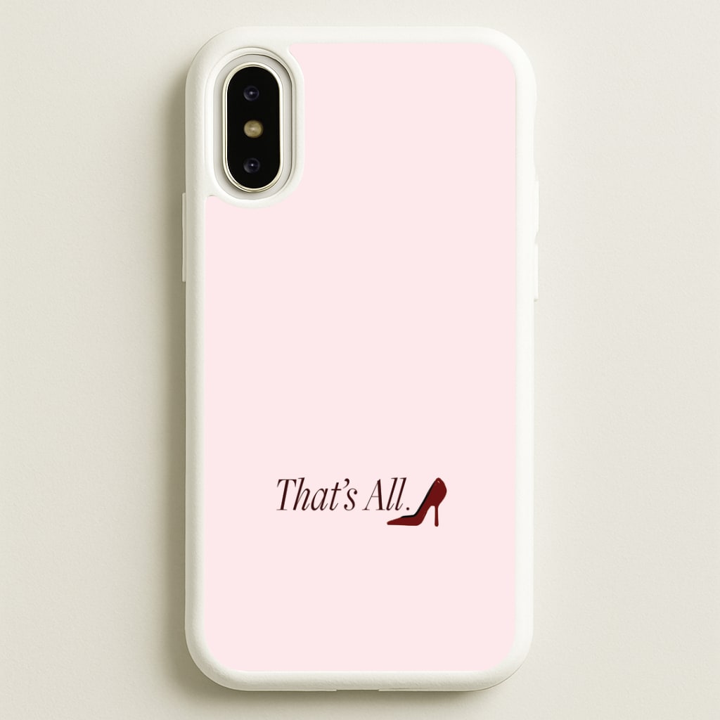 That's All iPhone X / XS Case