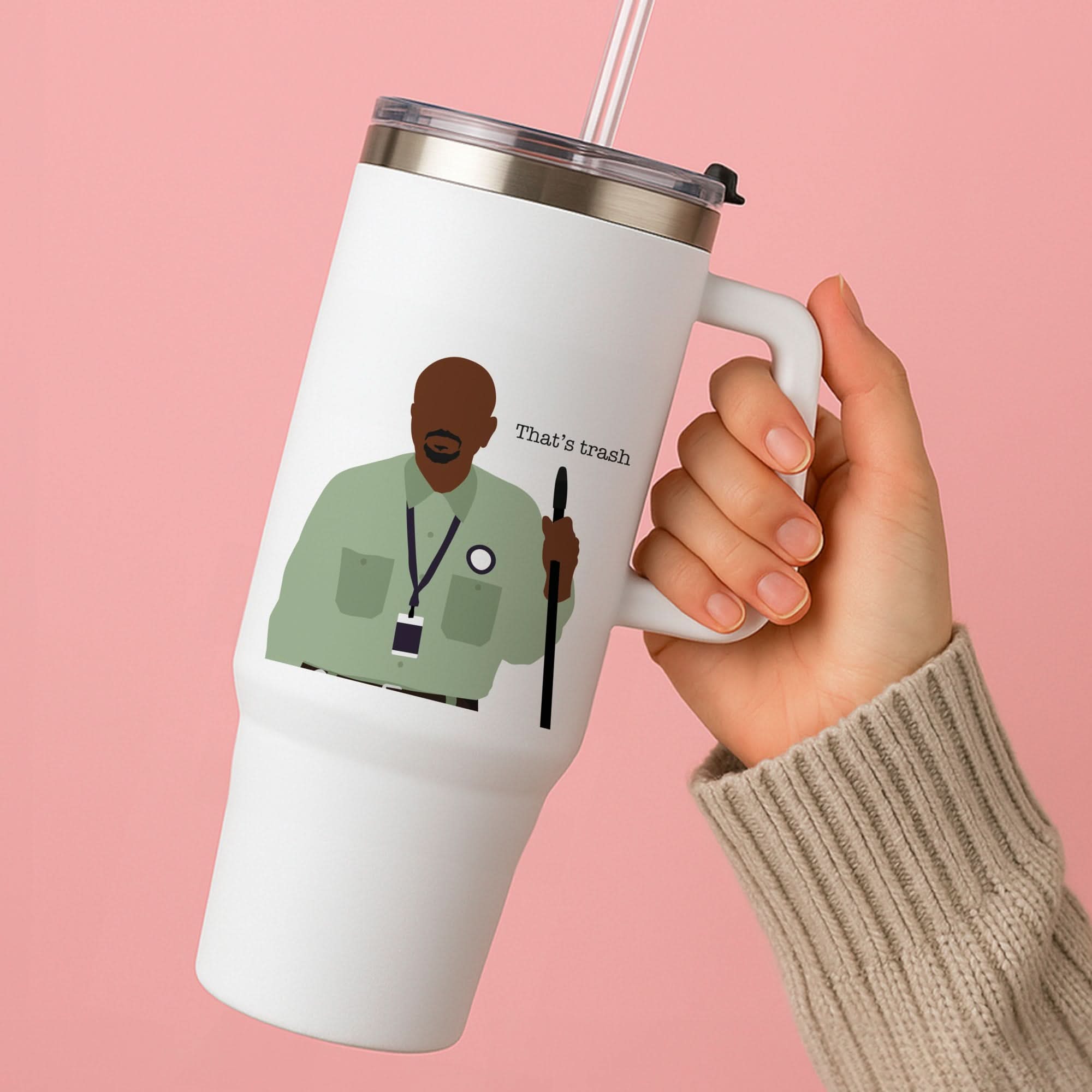 That's Trash Tumbler