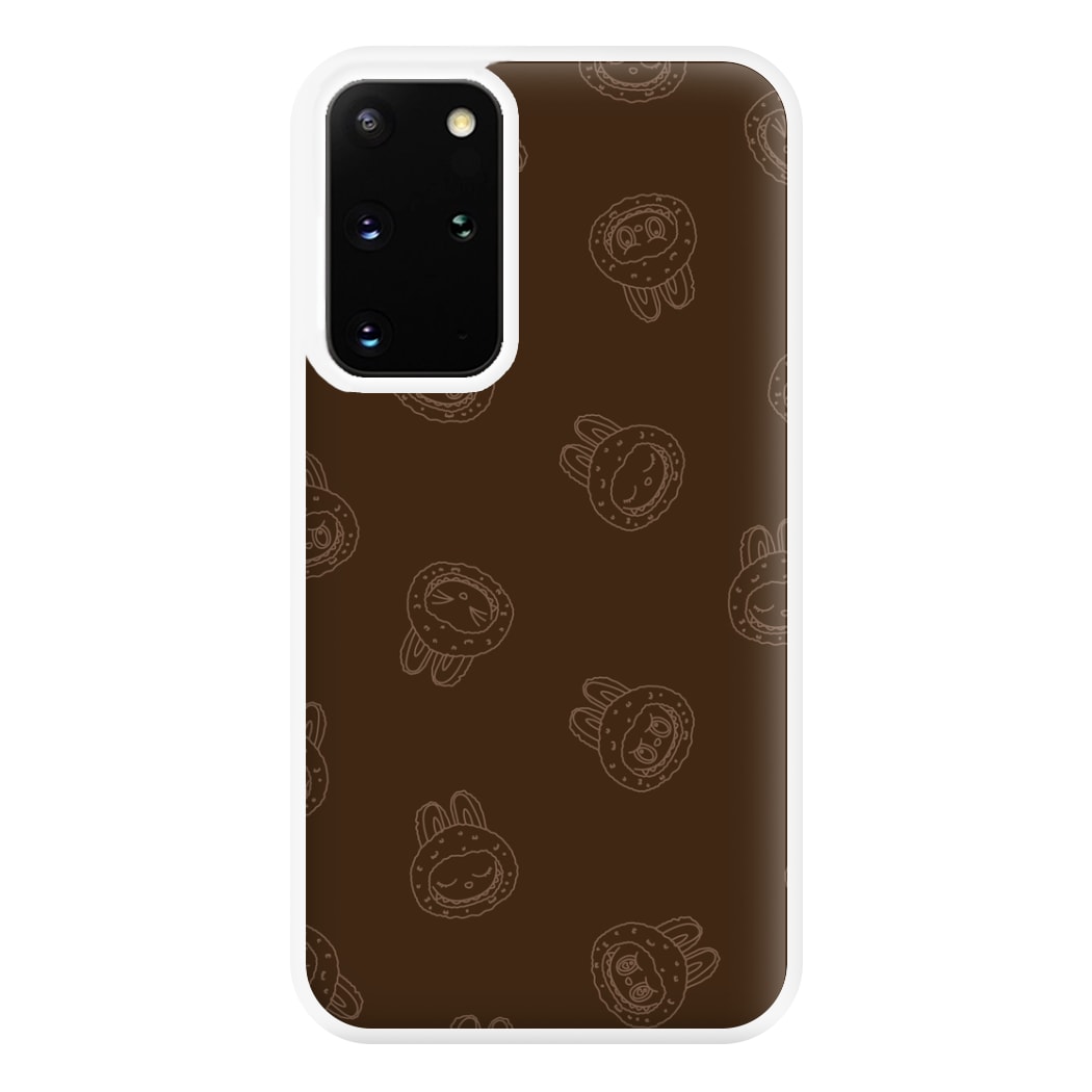 Monsters Outline Pattern I Galaxy S20 Plus Case