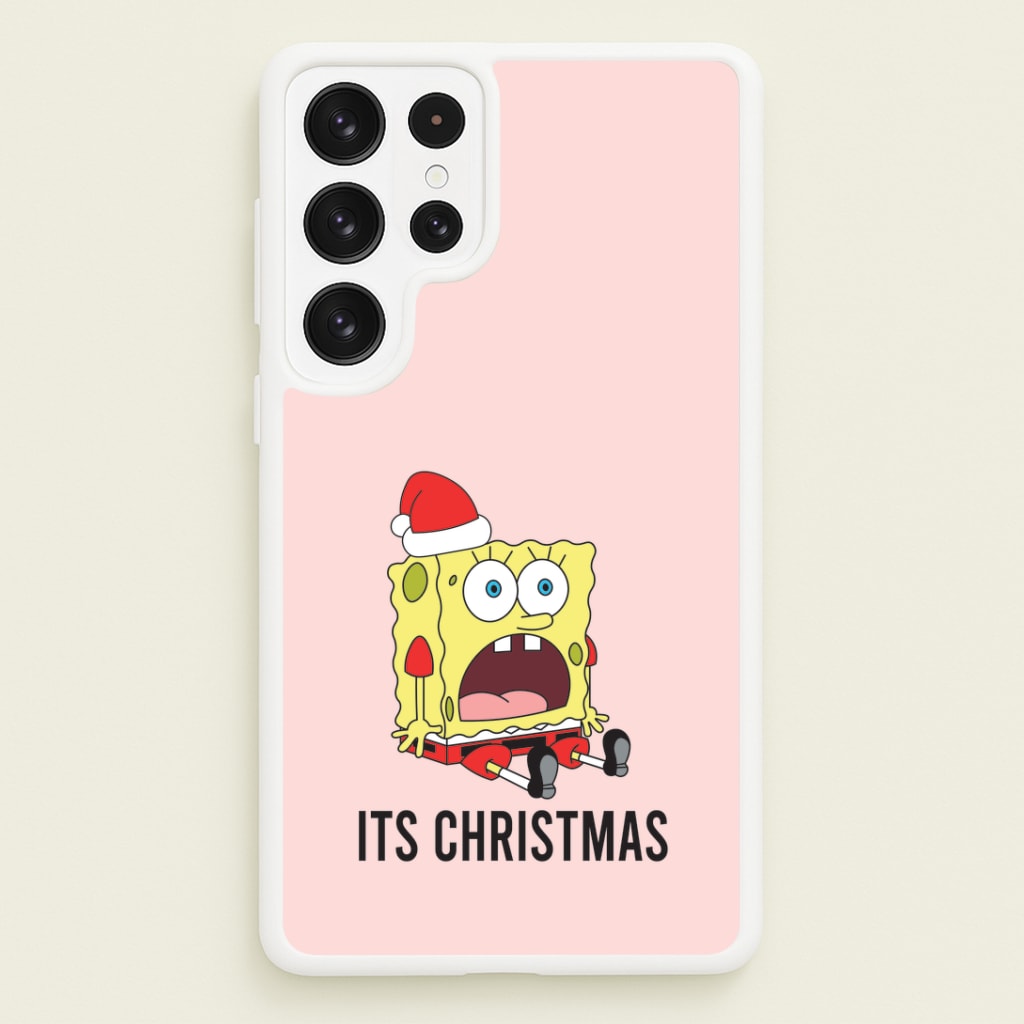 It's Christmas Cartoon Sponge Galaxy S22 Ultra Case