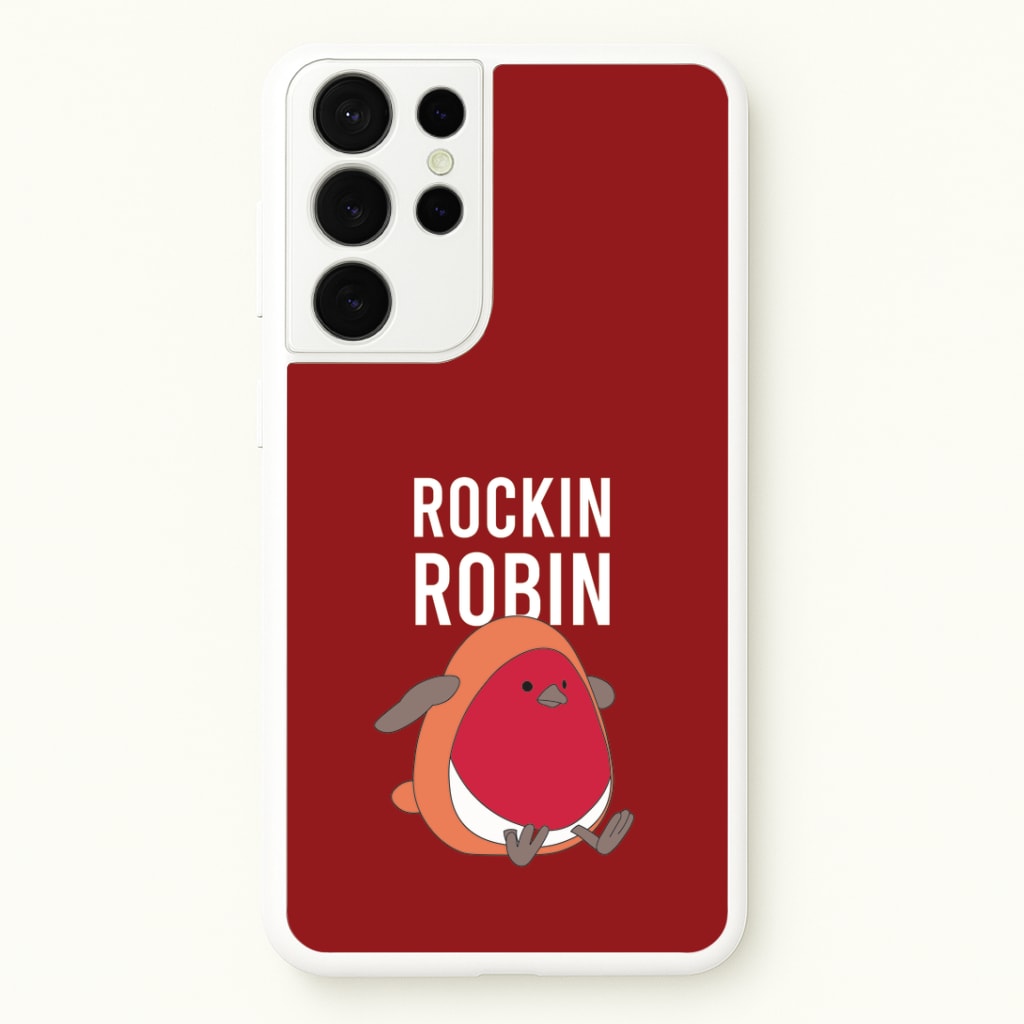 Rockin Robin Plush Galaxy S21 Ultra Case
