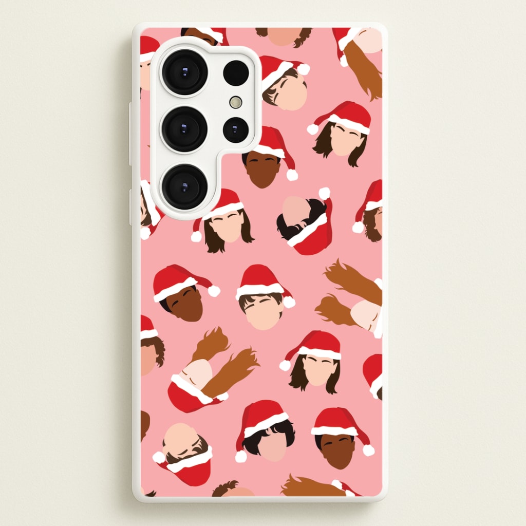Christmas Stranger Crew Pattern Galaxy S25 Ultra Case