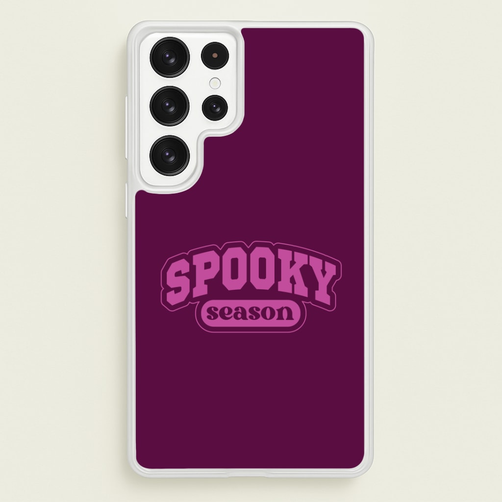 Spooky Season Varsity Galaxy S22 Ultra Case
