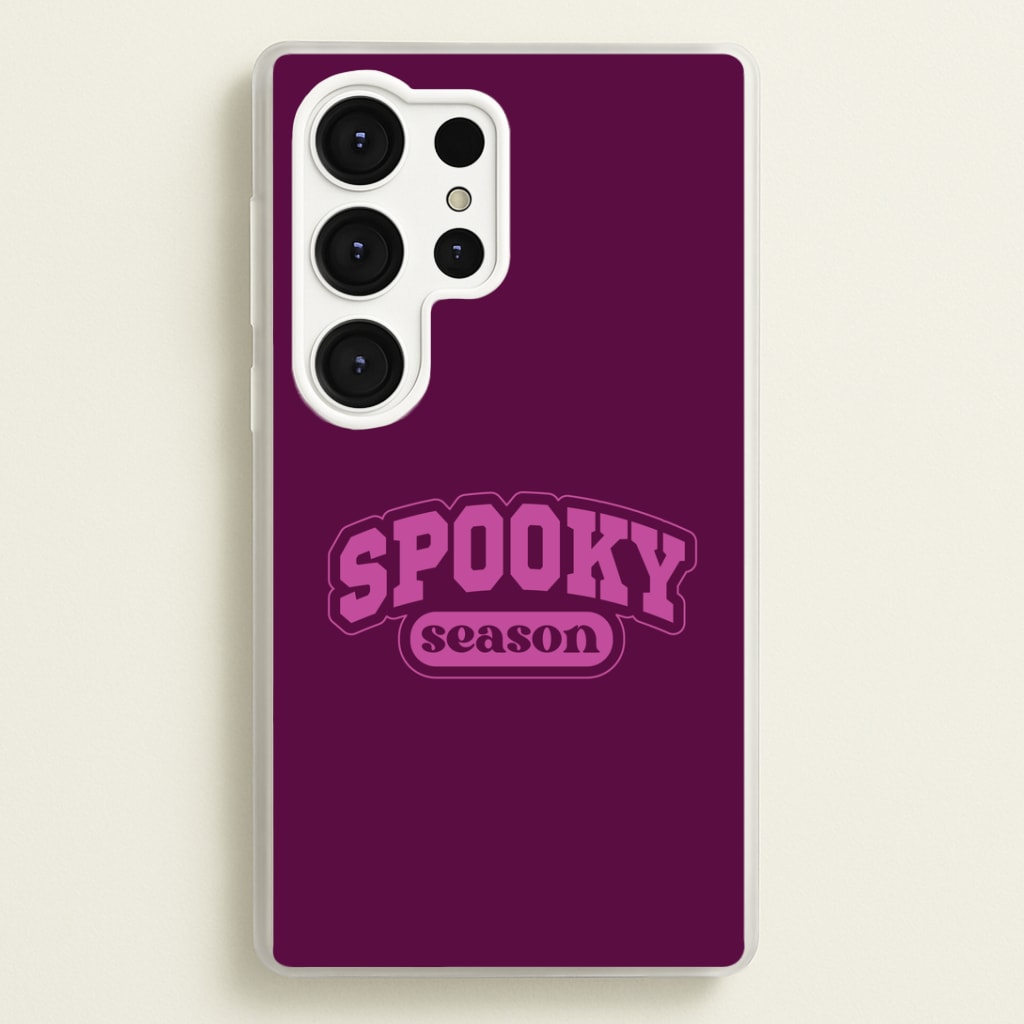 Spooky Season Varsity Galaxy S25 Ultra Case