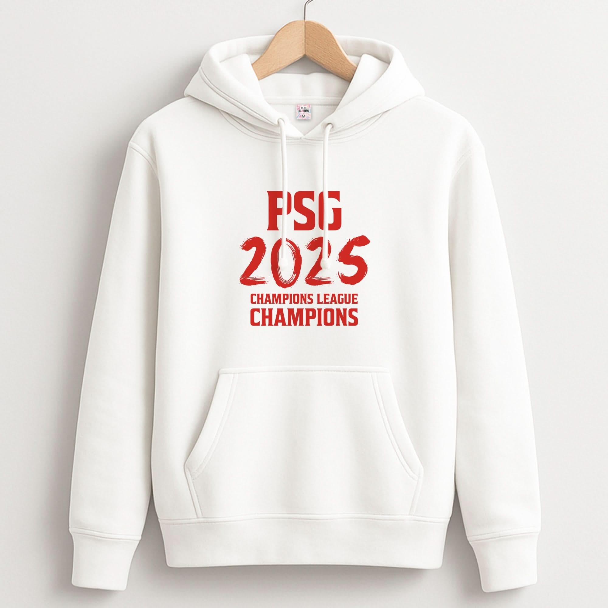 Champion League Winners 25 PSG Unisex Hoodie