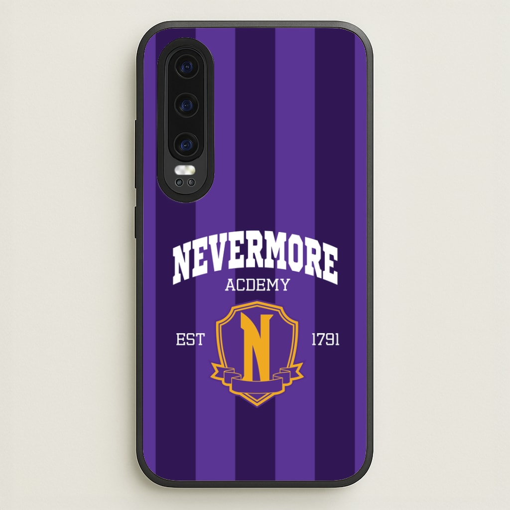 Addams Academy Purple Huawei P30 Case