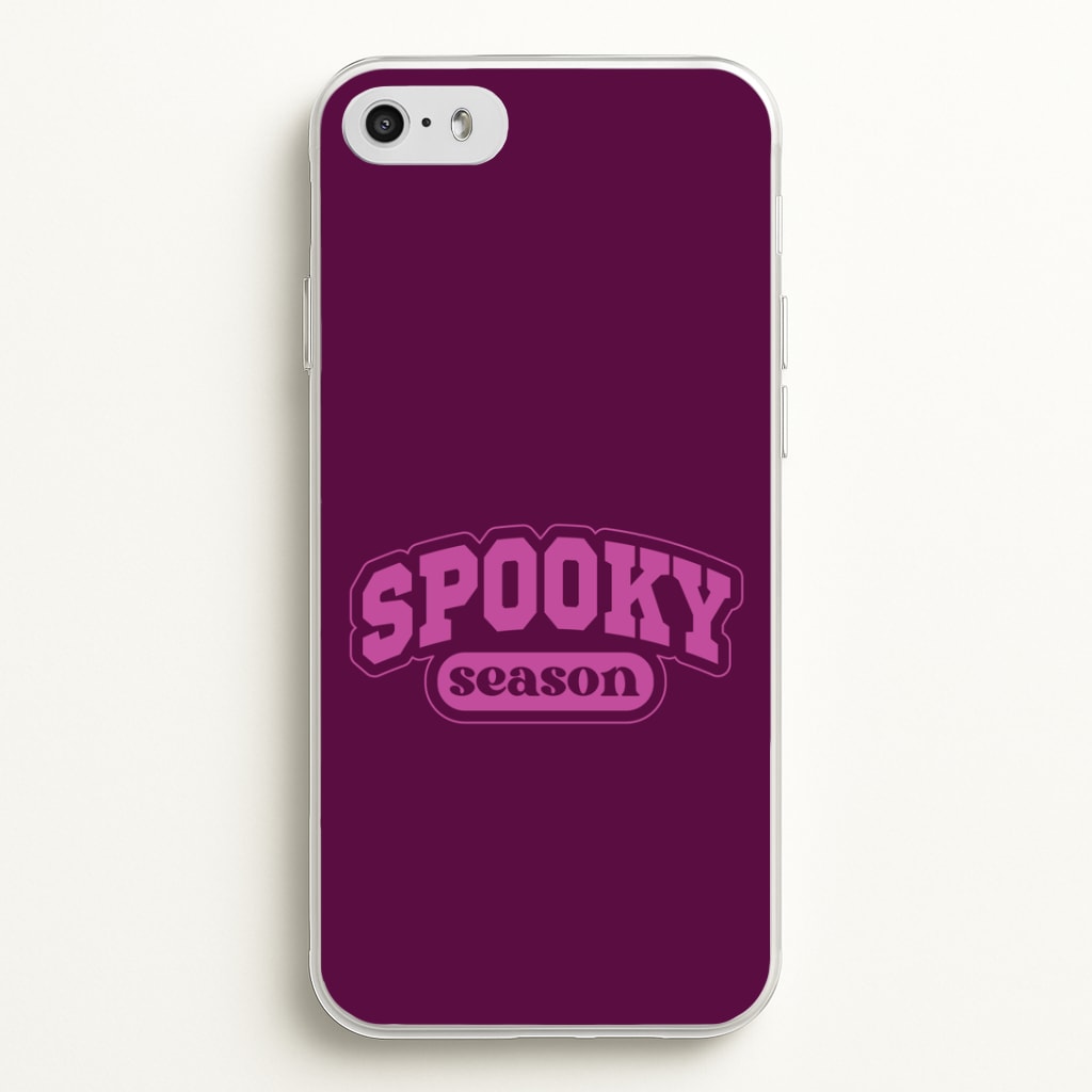 Spooky Season Varsity iPhone 5 / 5s / SE 2016 Case